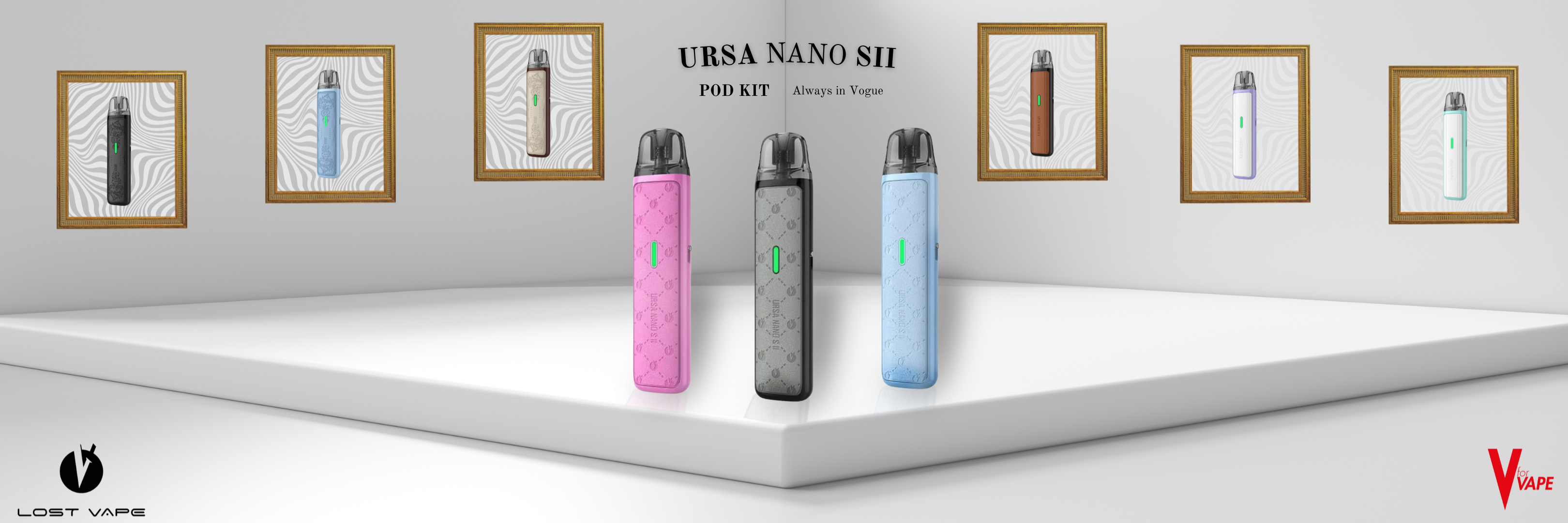 Bannière Lost Vape Ursa Nano SII